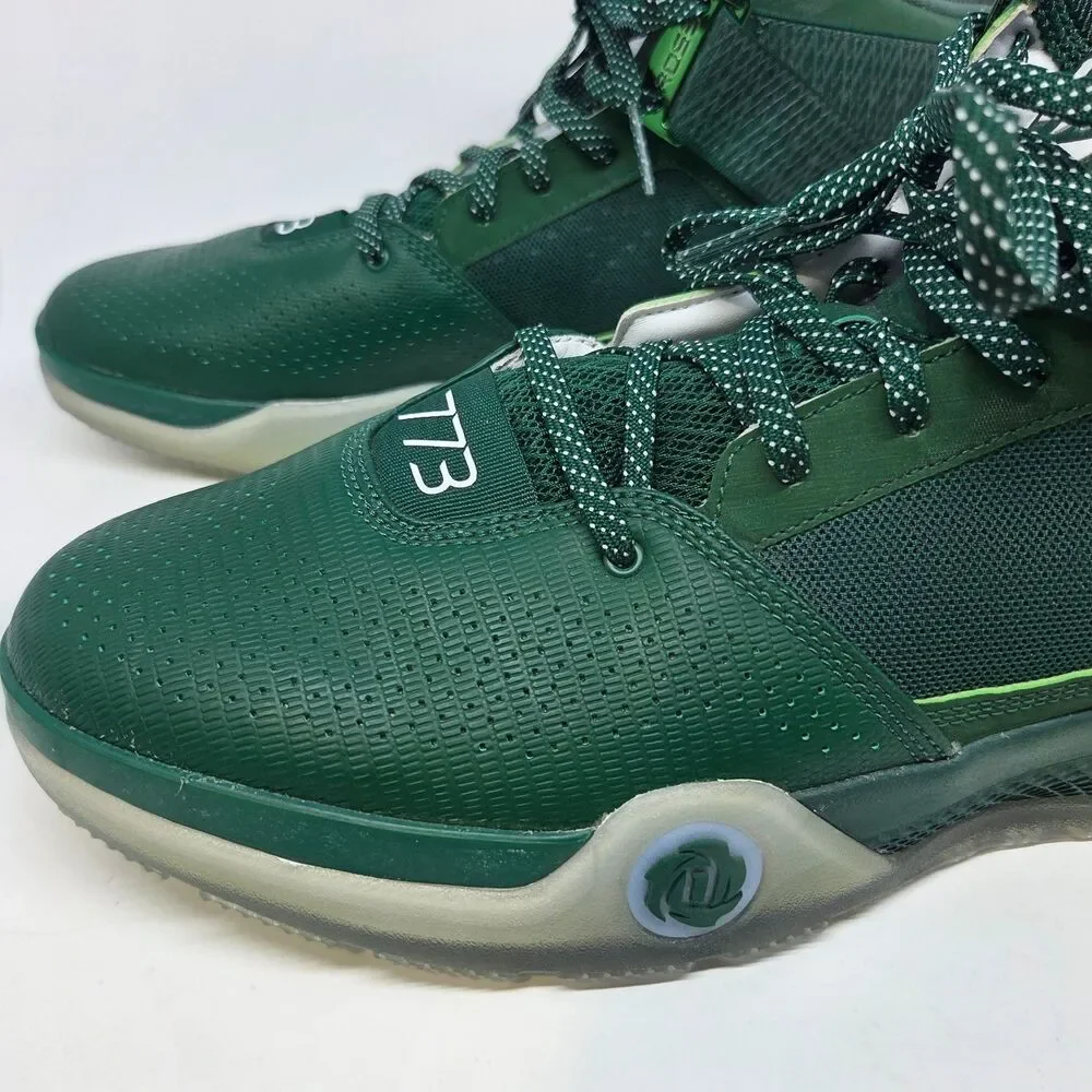 Adidas D69429 Derrick Rose 773 Mens Green Basketball Shoes Size US 15 EUR 50 2/3